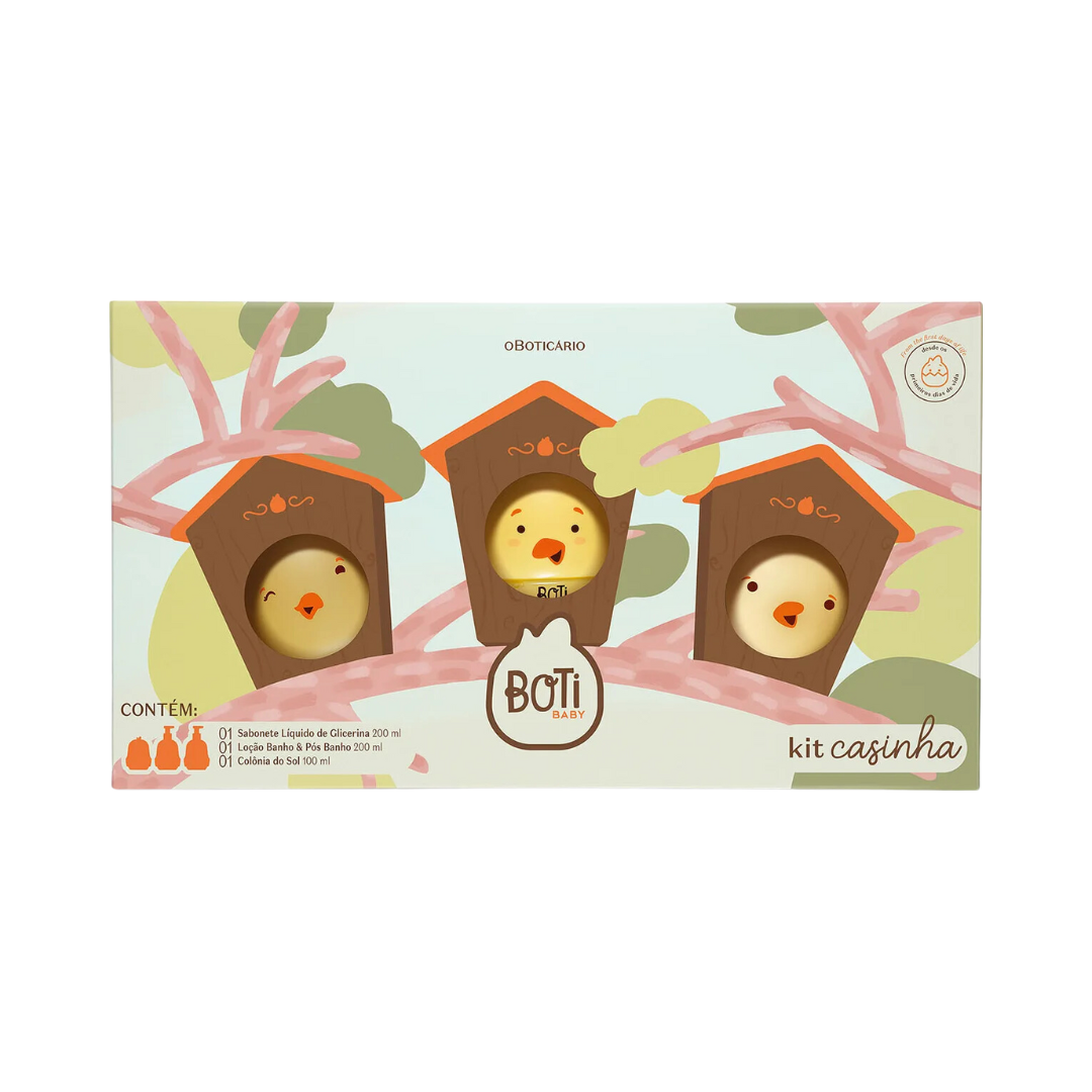 Kit Boti Baby Casinha (3 itens)
