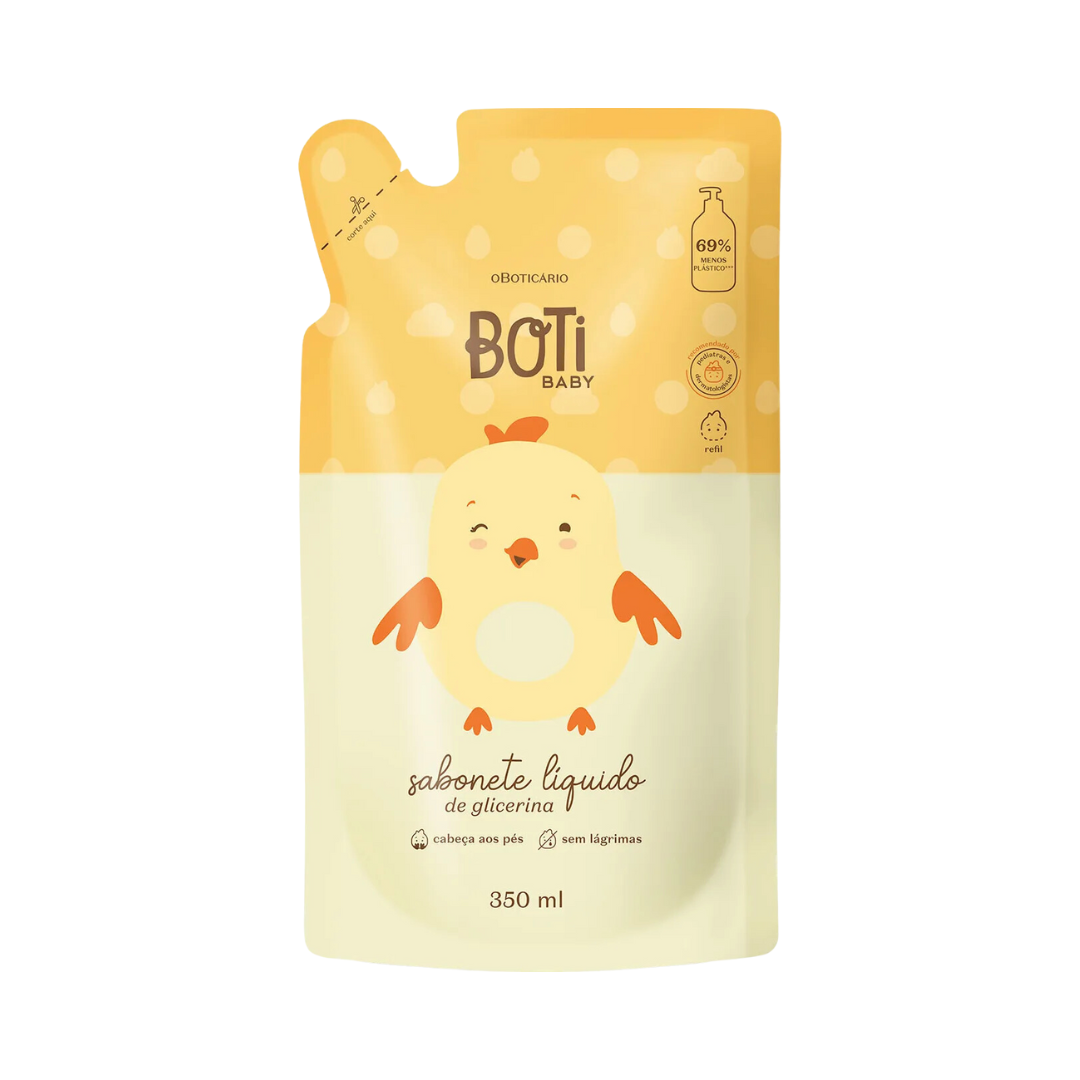 Refil Sabonete Líquido de Glicerina Boti Baby 350ml