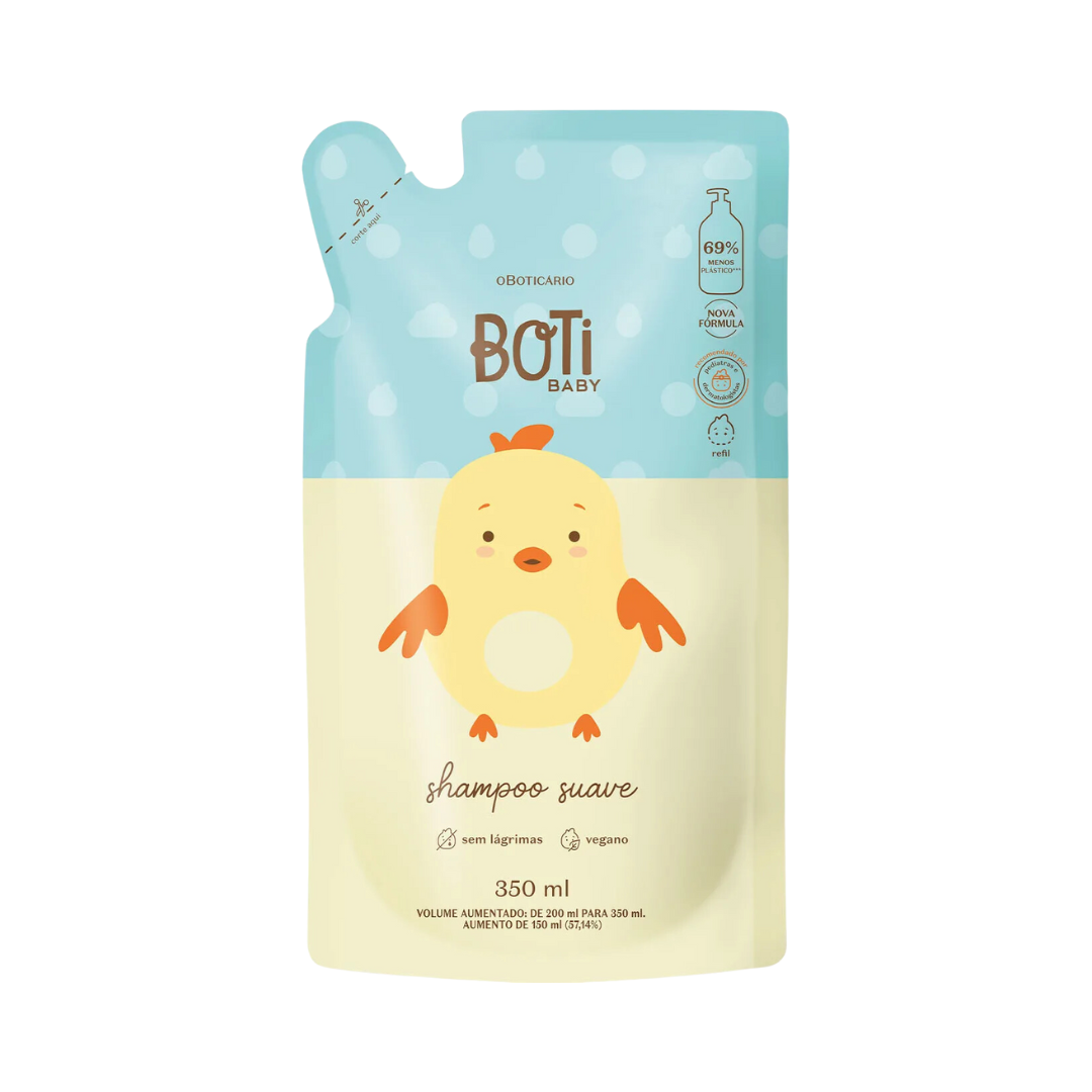 Refil Shampoo Suave Boti Baby 350ml