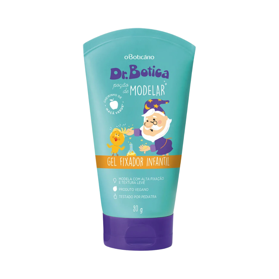 Gel Fixador Capilar Infantil Poção de Modelar Dr. Botica 80g