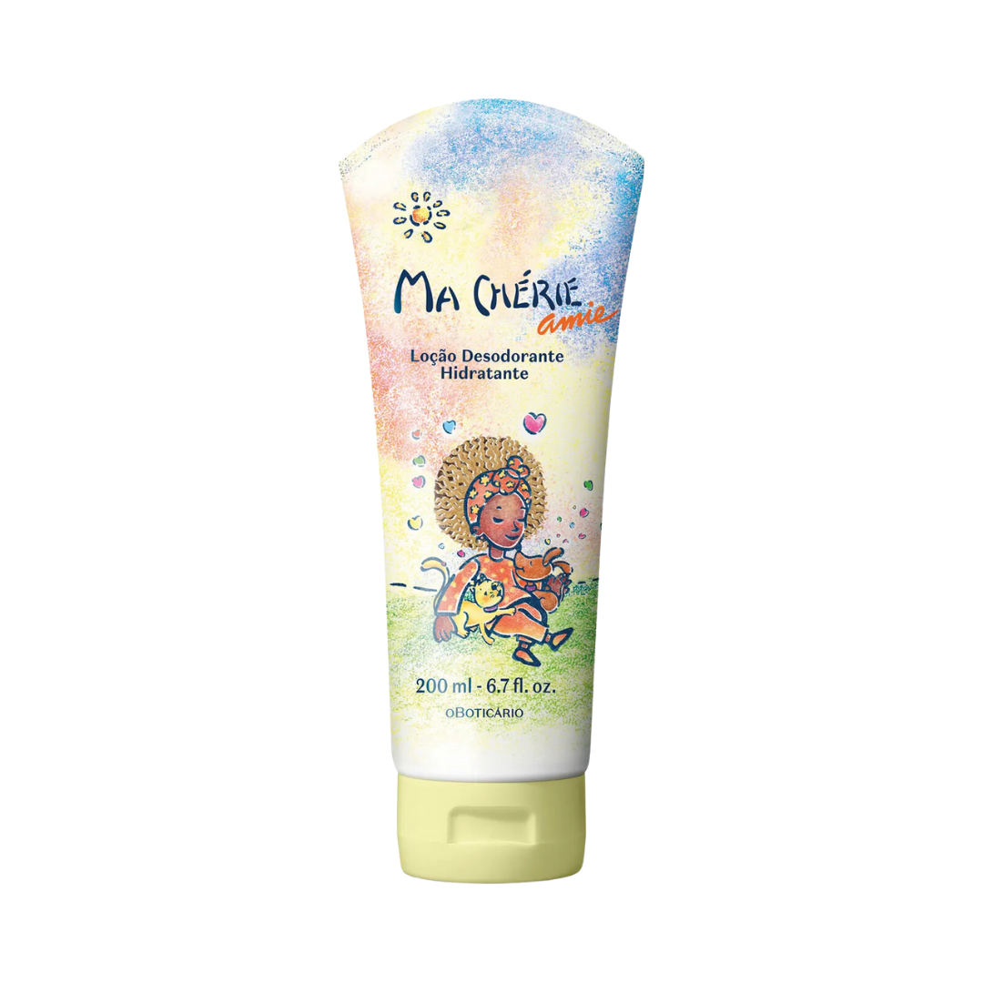 Loção Desodorante Hidratante Ma Chérie Amie 200ml