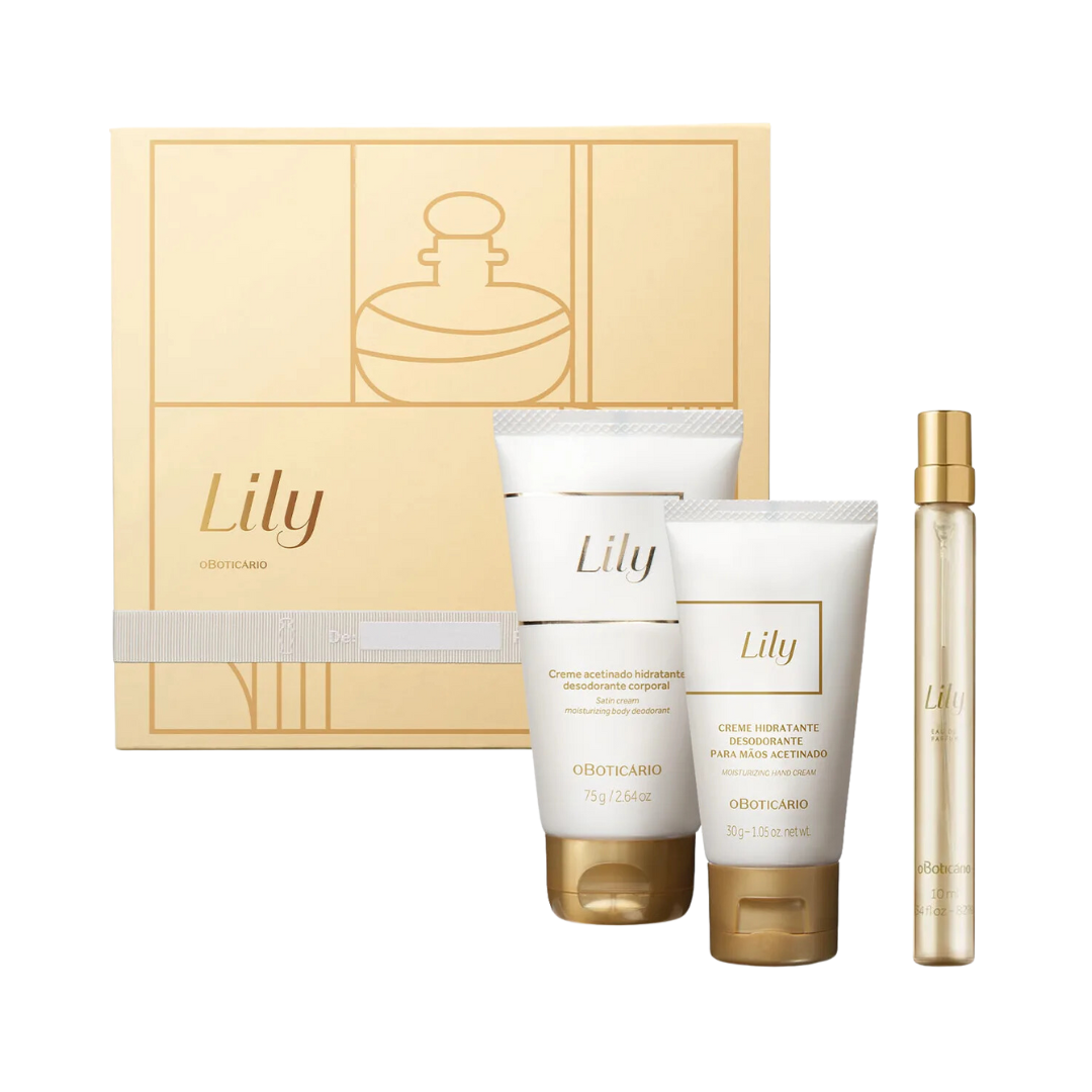 Kit Presente Lily (3 itens)