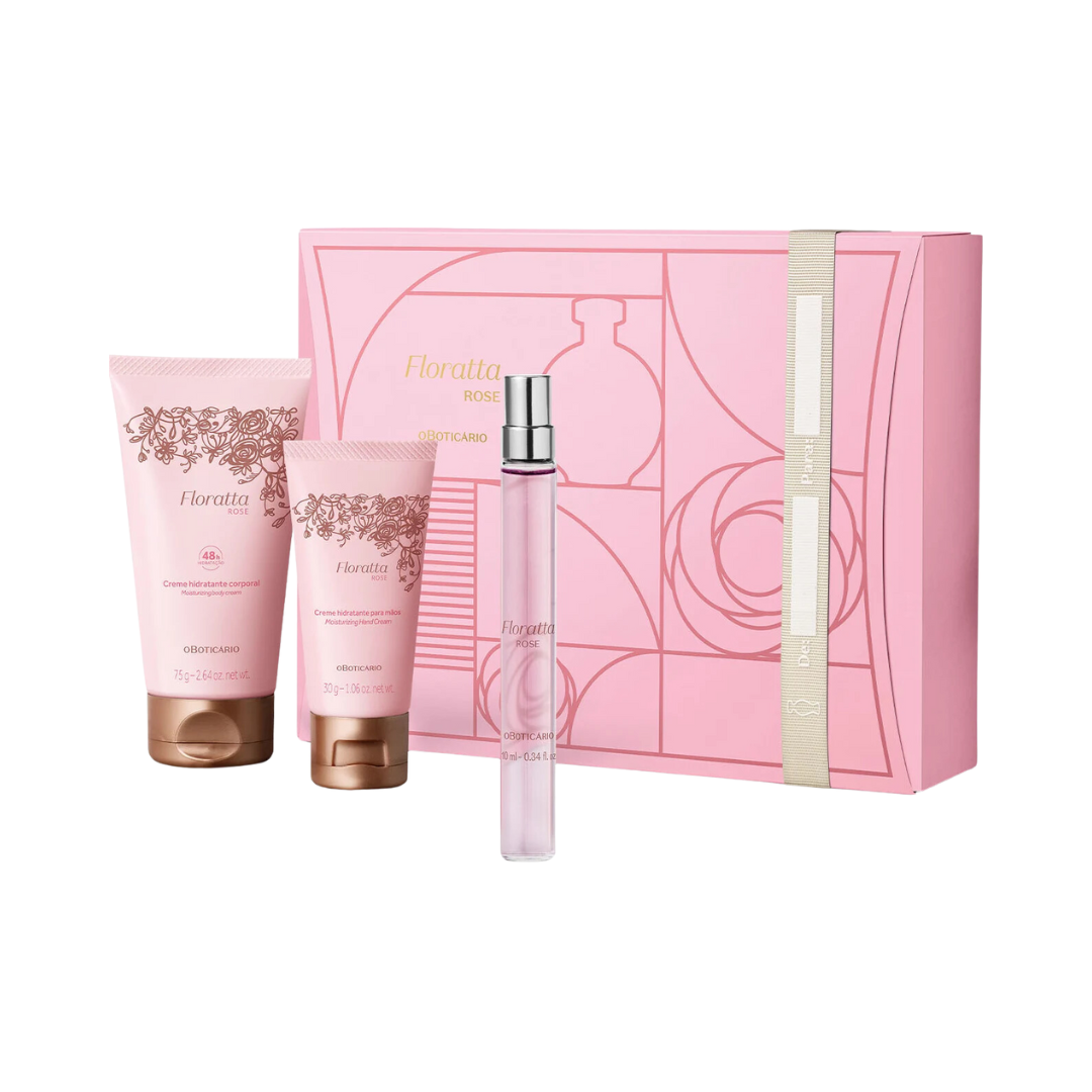 Kit Presente Floratta Rose (3 itens)