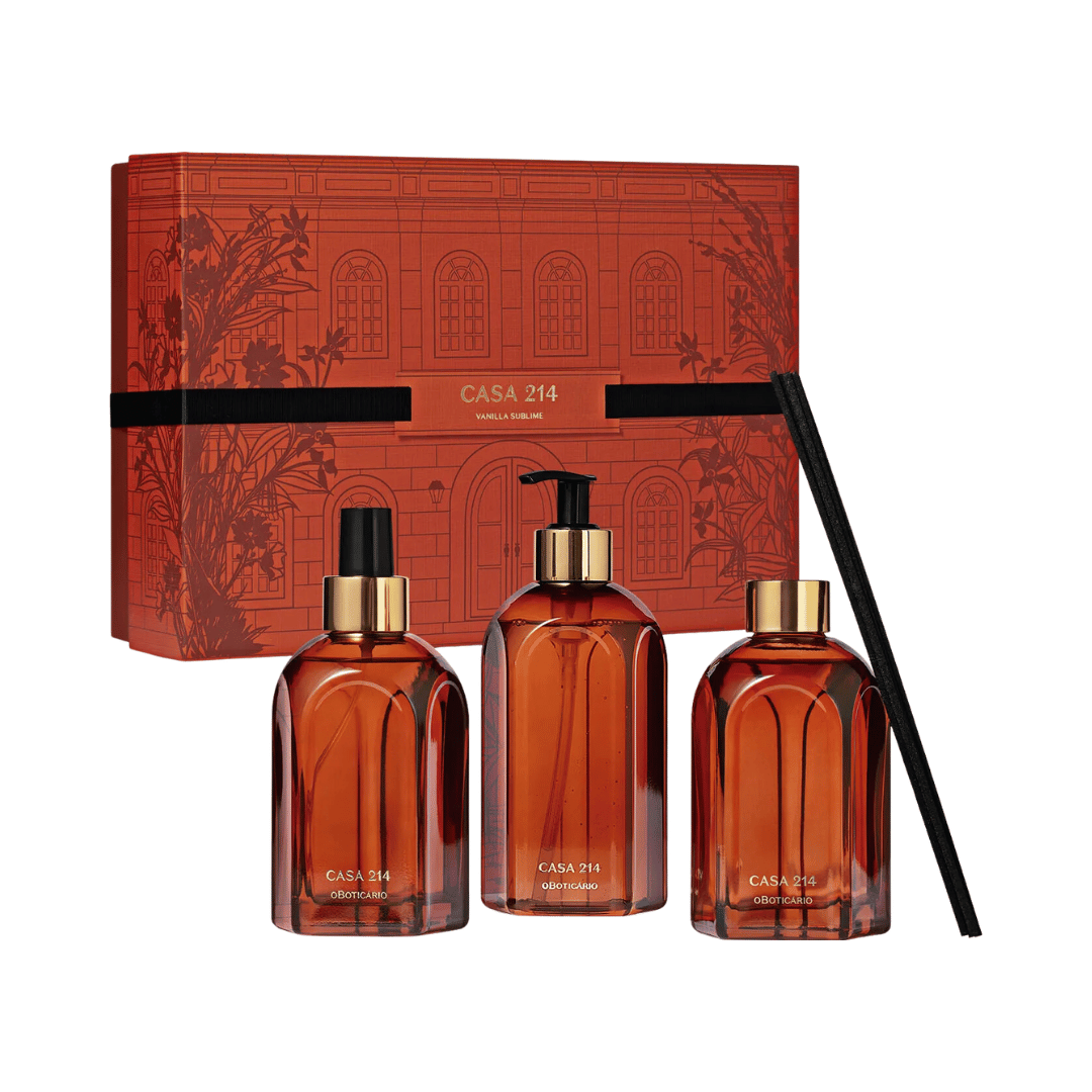 Kit Presente Casa 214 Vanilla Sublime (3 itens)