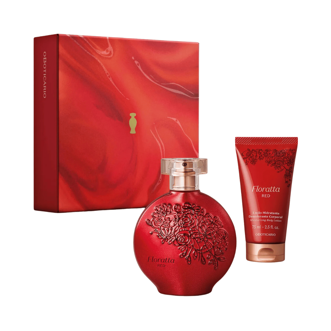 Kit Presente Dia dos Namorados Floratta Red (2 itens)