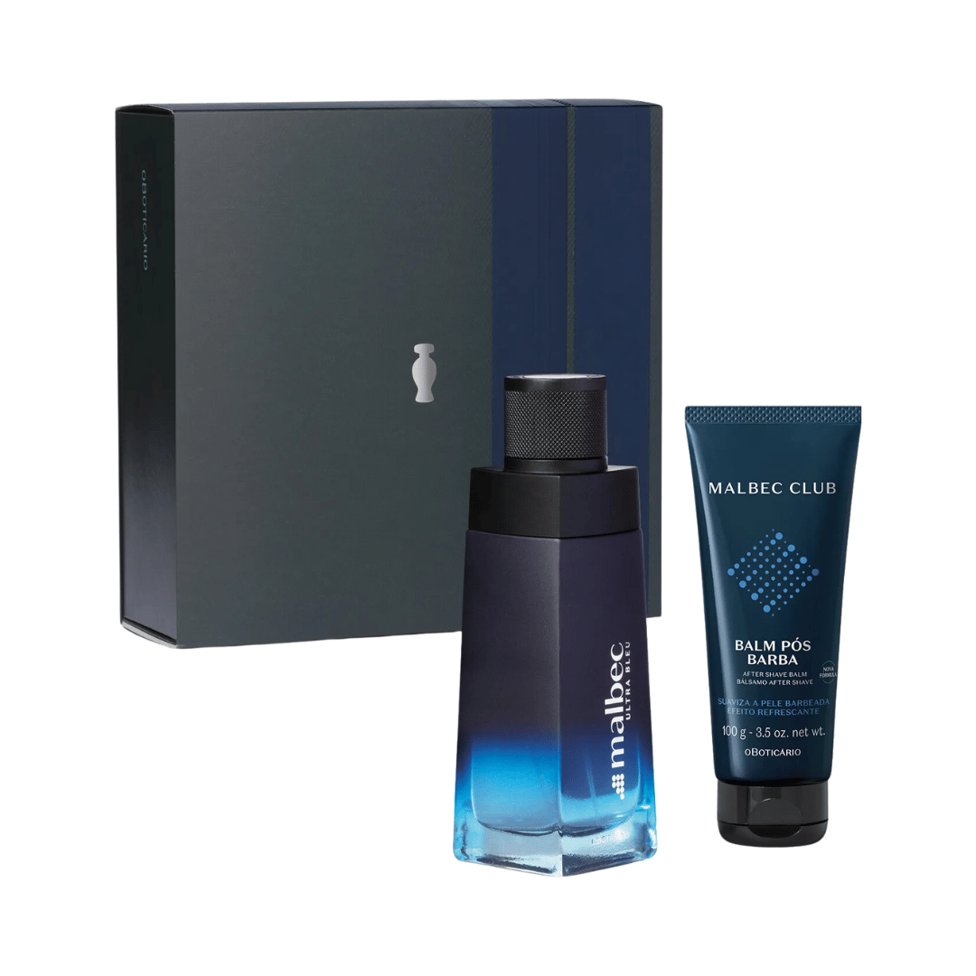 Kit Presente Dia dos Pais Malbec Ultra Bleu (2 itens)