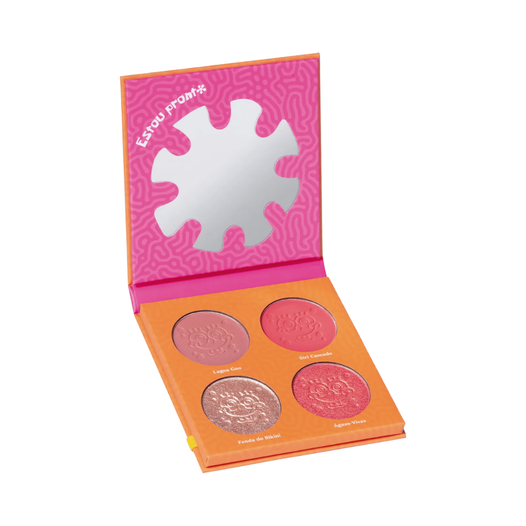 Paleta de Maquiagem Multifuncional Intense Bob Esponja
