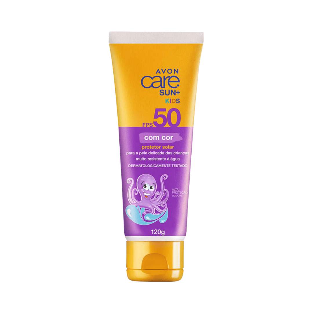 Protetor Solar Com Cor Sun+ Kids FPS 50