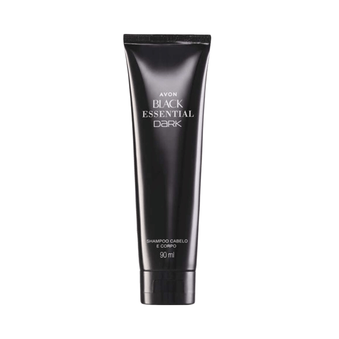 Shampoo Cabelo e Corpo Black Essential Dark 90ml