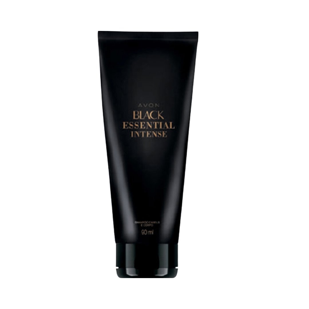 Shampoo Cabelo e Corpo Black Essential Intense 90ml