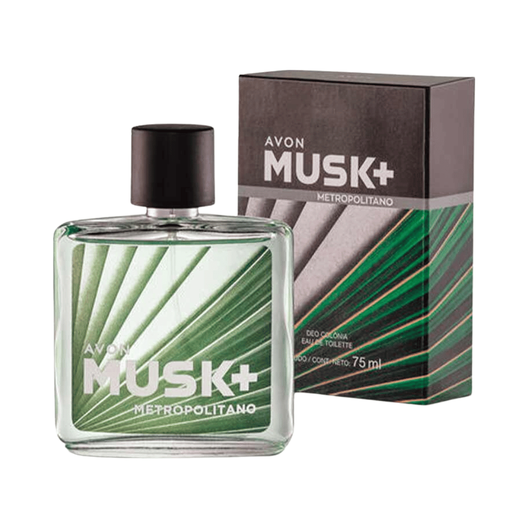 Musk+ Metropolitano Deo Colônia 75ml