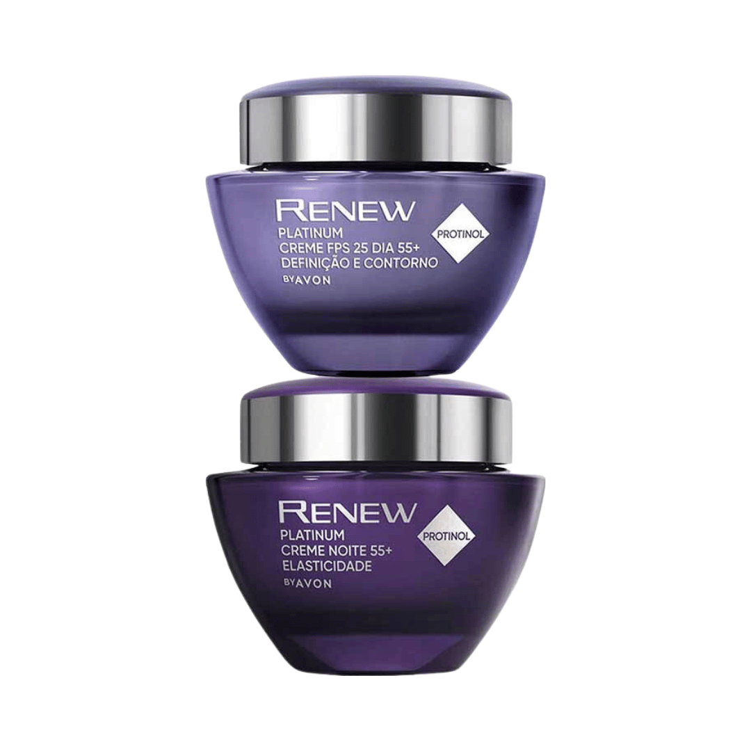 Kit Renew Platinum Dia E Noite 55+