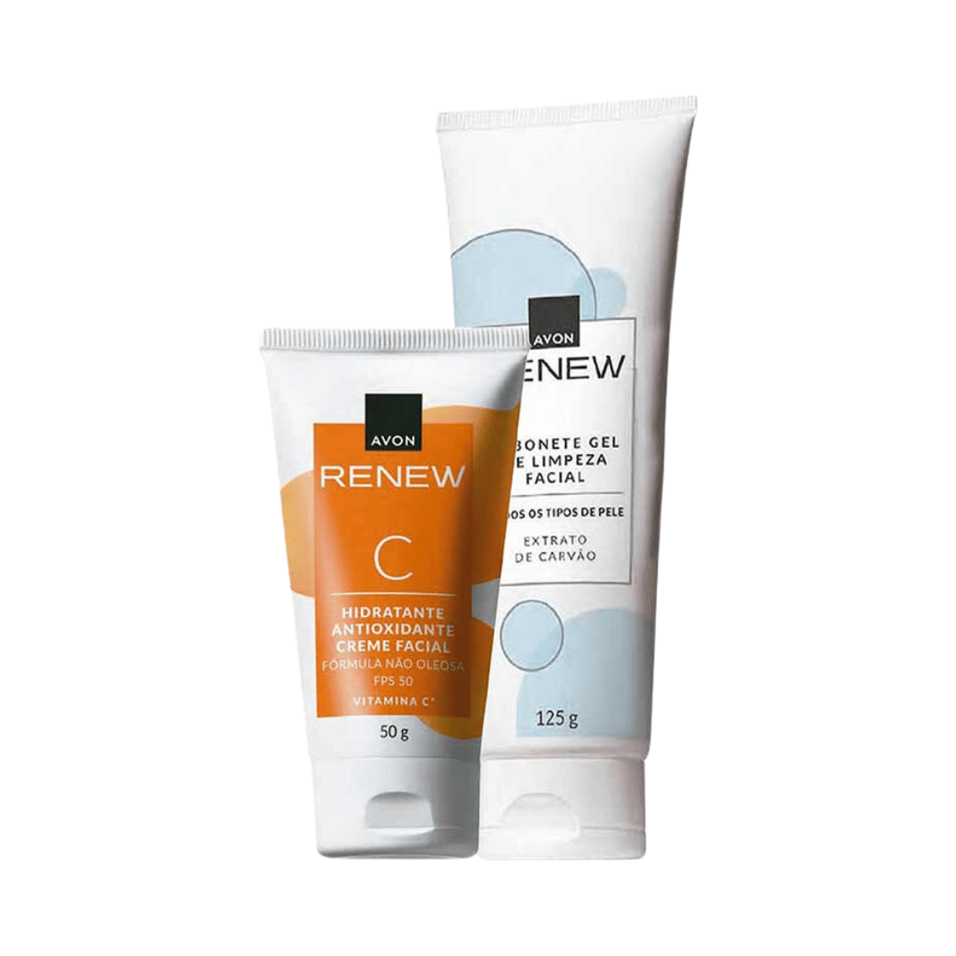 Kit Renew Vitamina C + Gel De Limpeza