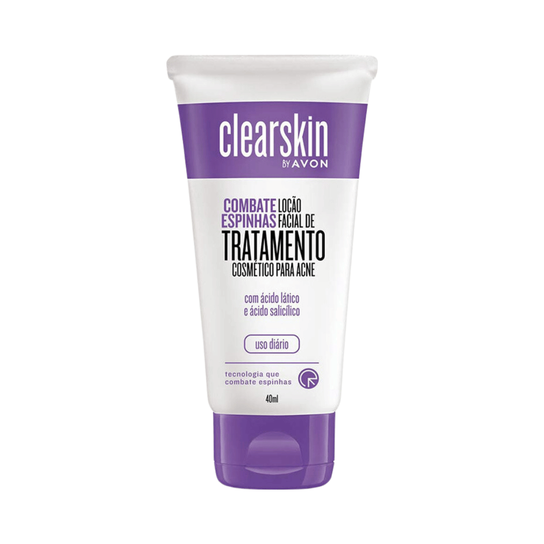 Loção Facial Clearskin de Tratamento Cosmético Para Acne