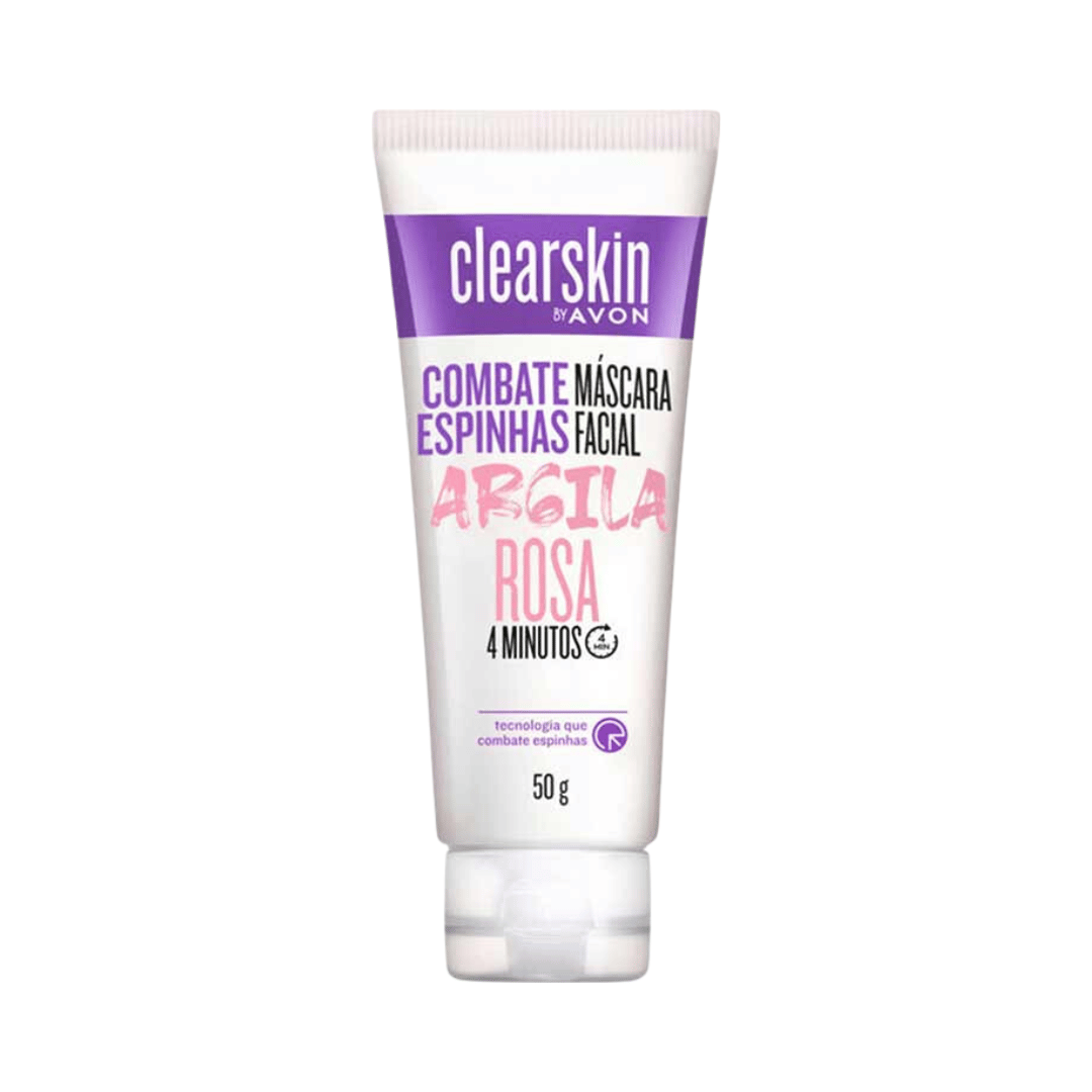 Máscara Facial Argila Rosa Clearskin
