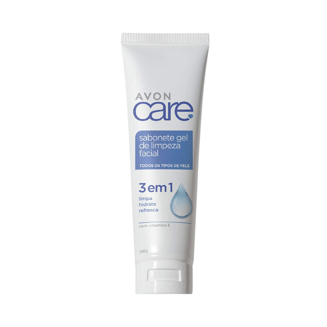 Sabonete Gel Avon Care Limpeza Facial