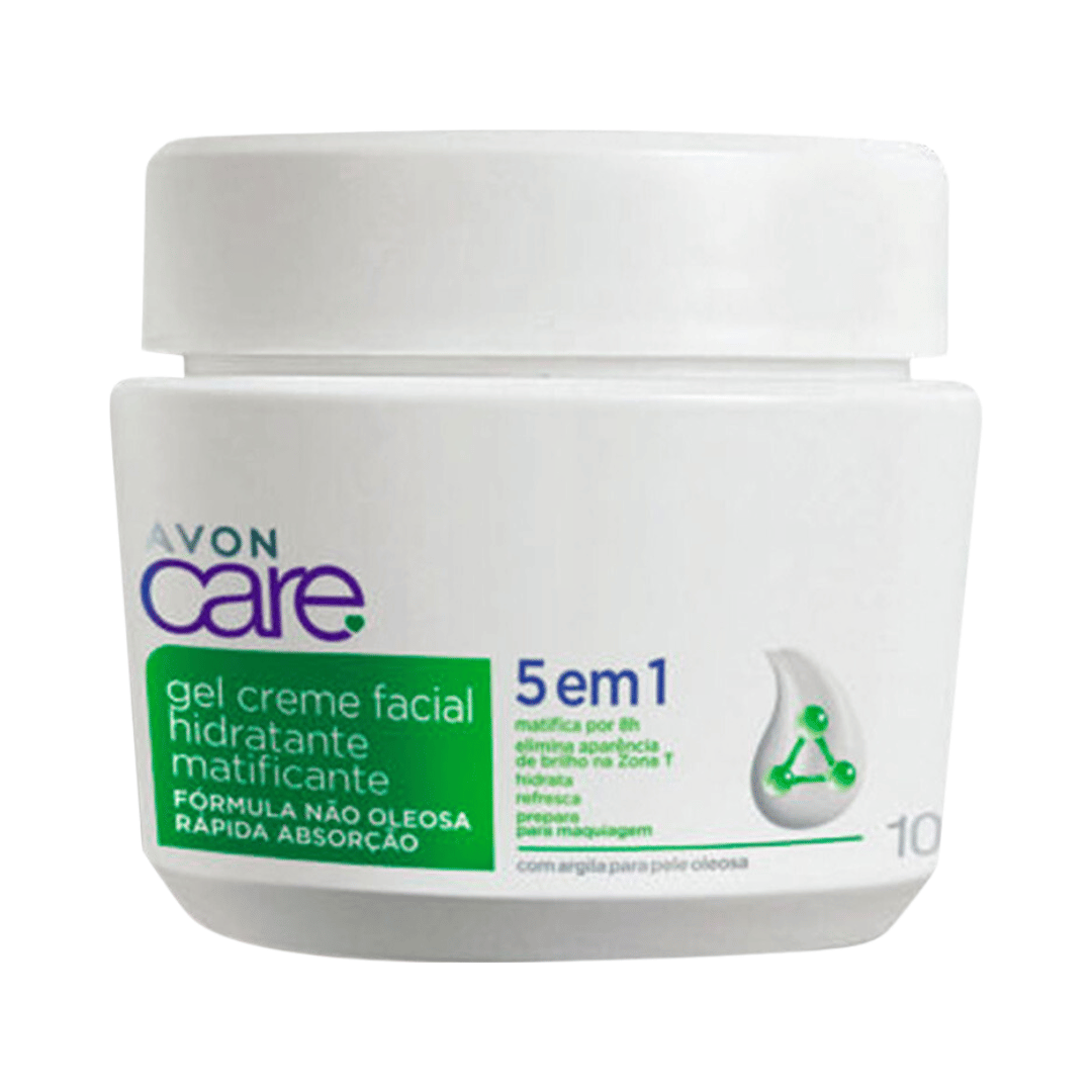 Gel Creme Facial Hidratante Matificante Avon Care 100g