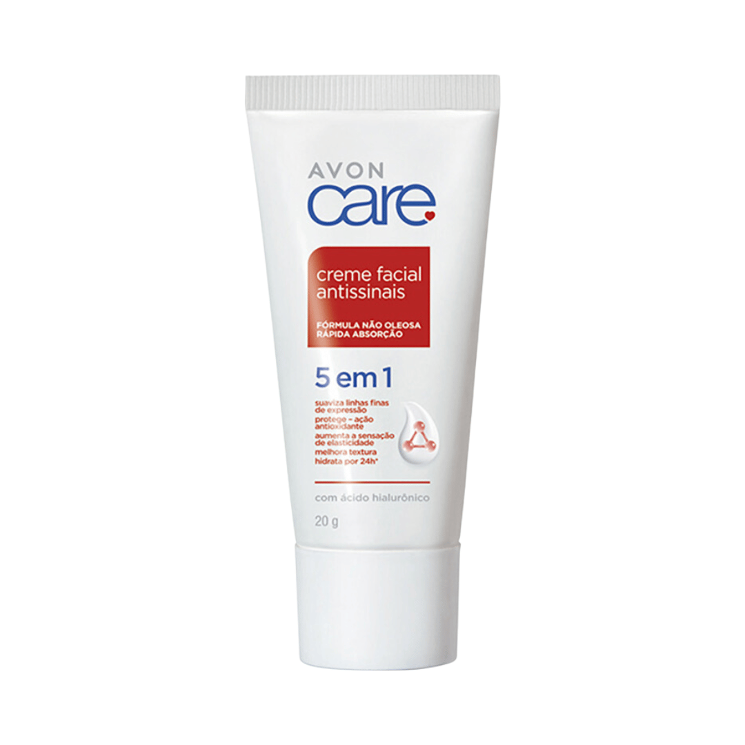 Creme Facial Antissinais Avon Care 20g