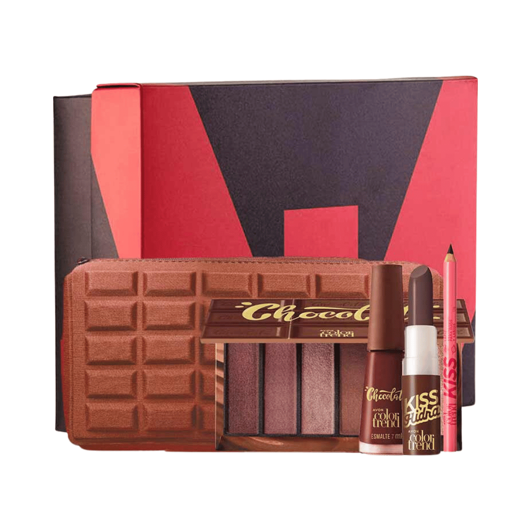 Presente Color Trend Chocolate Especial - Opção 1
