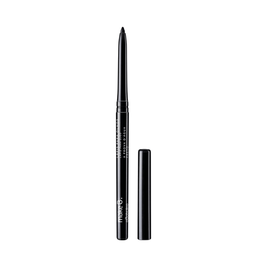 Lápis Retrátil para Olhos Preto Make B.