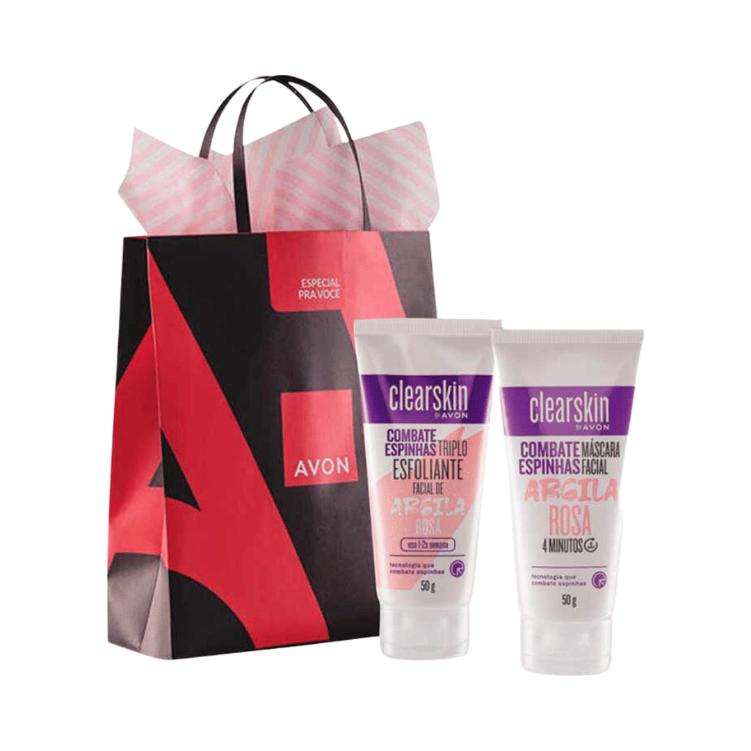 Presente Clearskin Argila Rosa