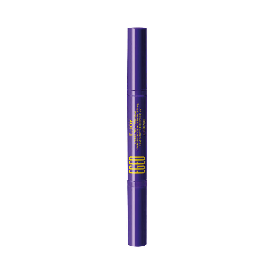 Caneta Multifuncional Egeo E.Joy Desodorante Colônia + Lápis para Rosto e Corpo