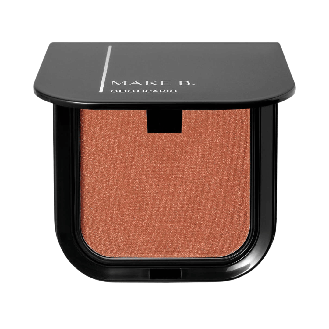 Blush em Pó Mate Luminoso Brown Make B.