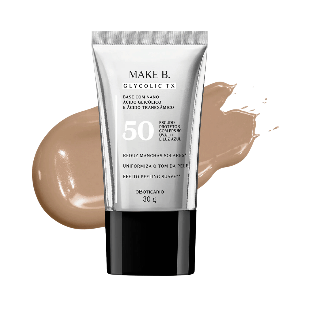 Base Líquida Make B. Glycolic TX - Cor 140