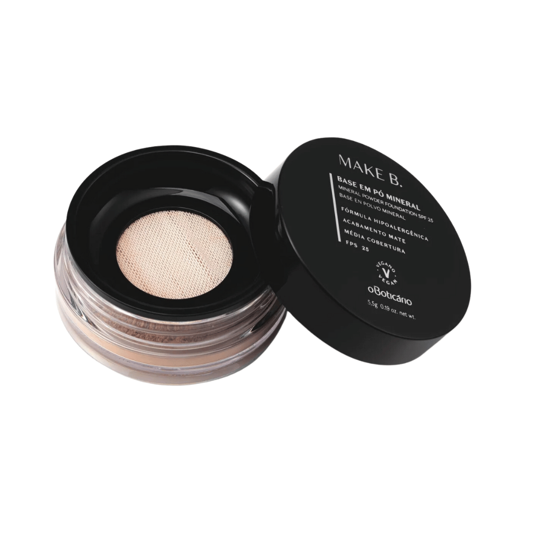 Base em Pó Mineral Make B. - Cor 60