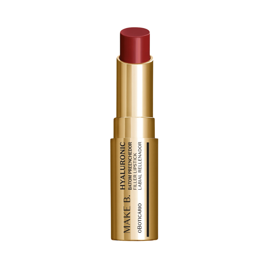 Batom Preenchedor Vermelho Red Classic Make B. Hyaluronic