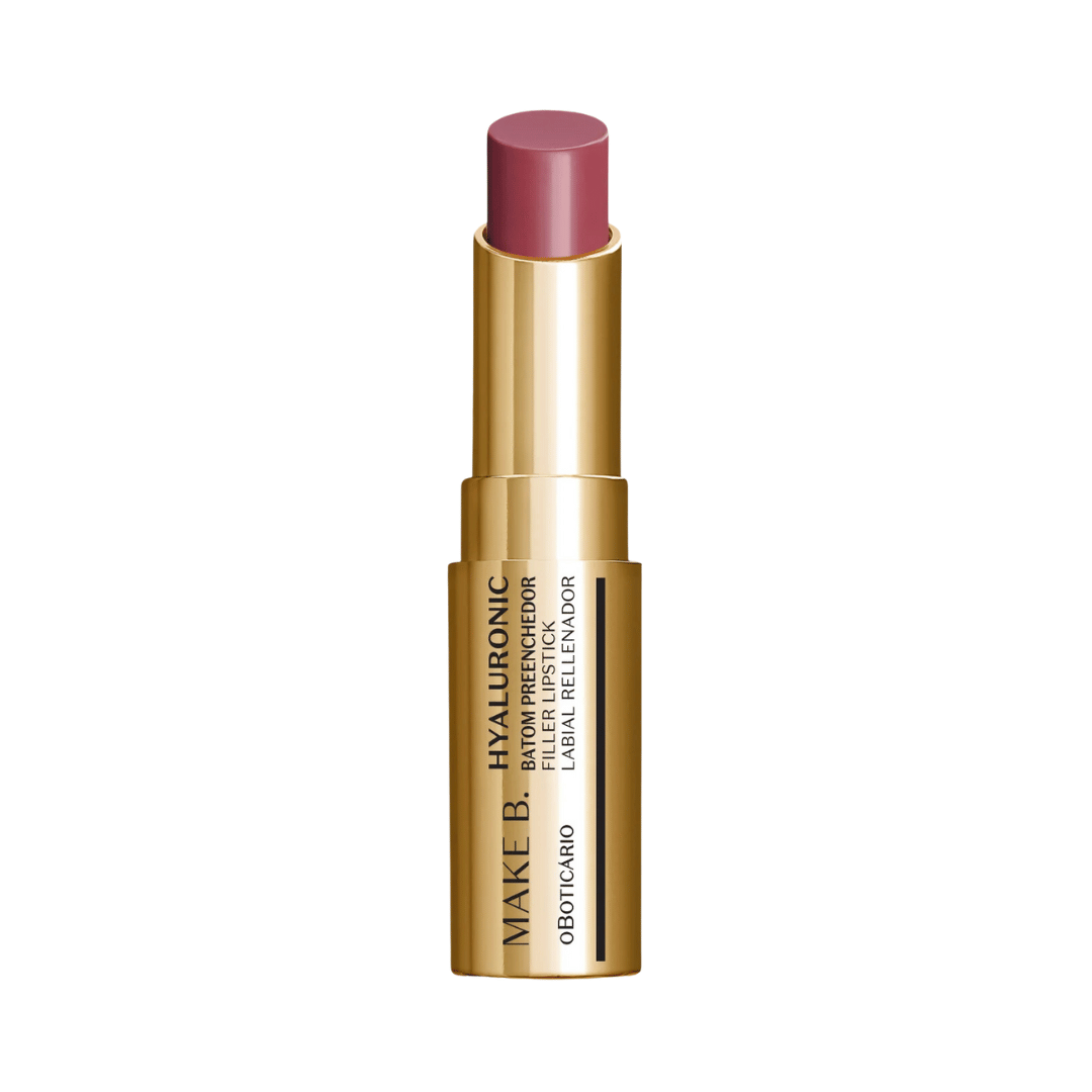 Batom Preenchedor Rosa Rose Blush Make B. Hyaluronic