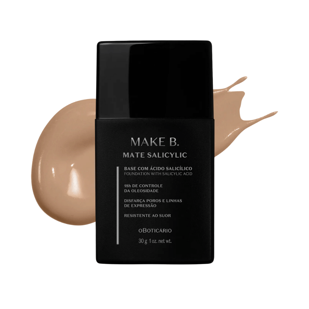 Base Líquida Make. B Mate Salicylic - Cor 160