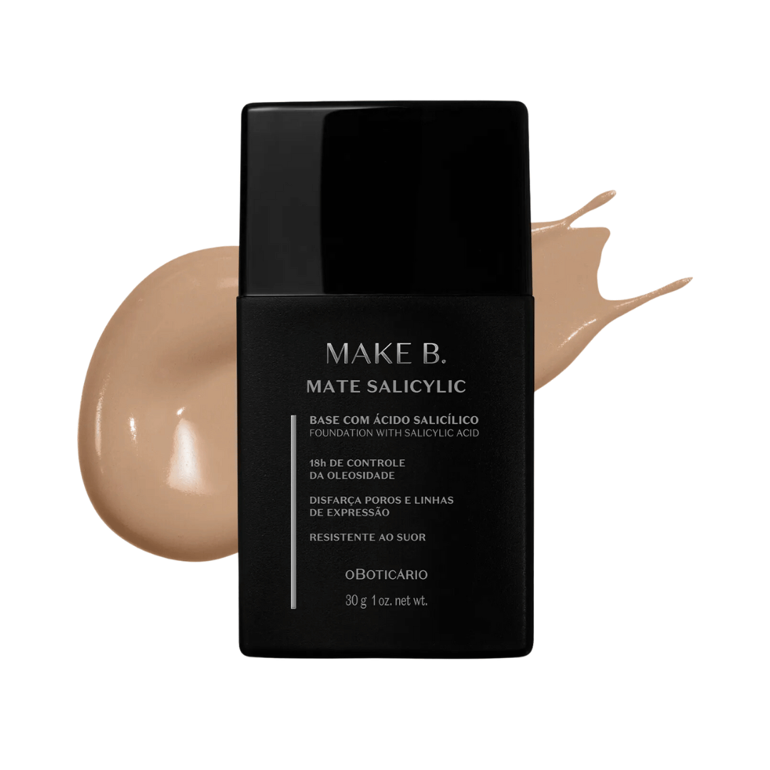 Base Líquida Make B. Mate Salicylic - Cor 140
