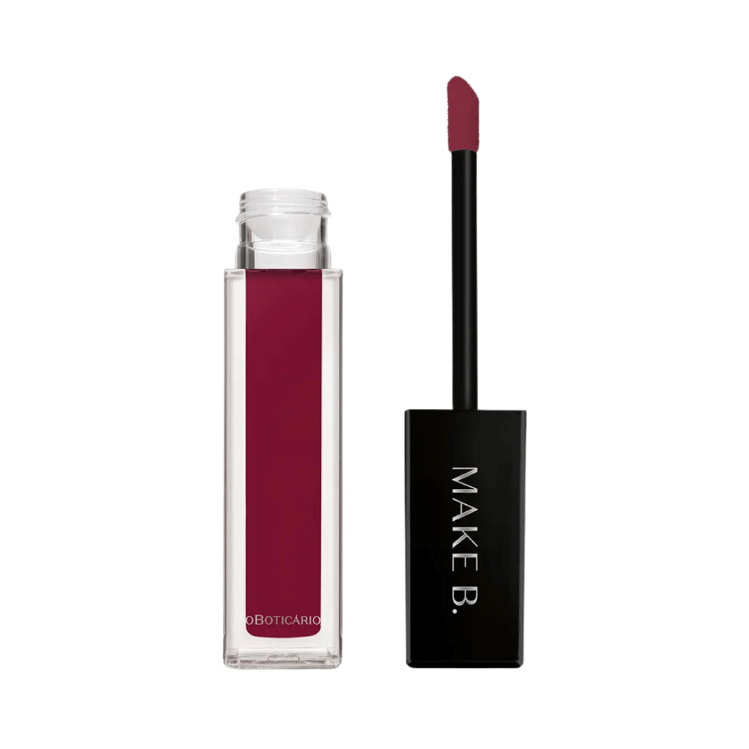 Batom Líquido Mate Magenta Gourmand Berry Make B.