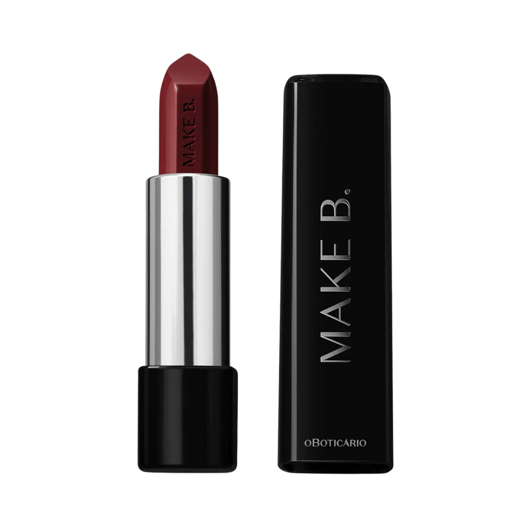 Batom Glossy Marrom Nude Make B.