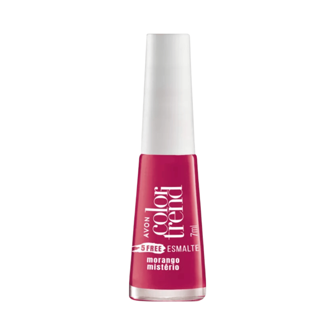 Esmalte Color Trend Ultra Cobertura e Brilho - Morango Mistério