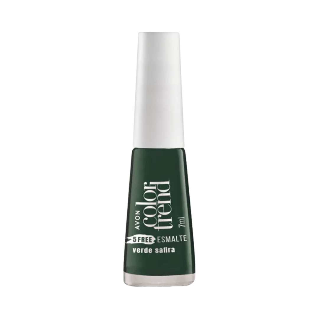 Esmalte Color Trend Ultra Cobertura e Brilho - Verde Safira