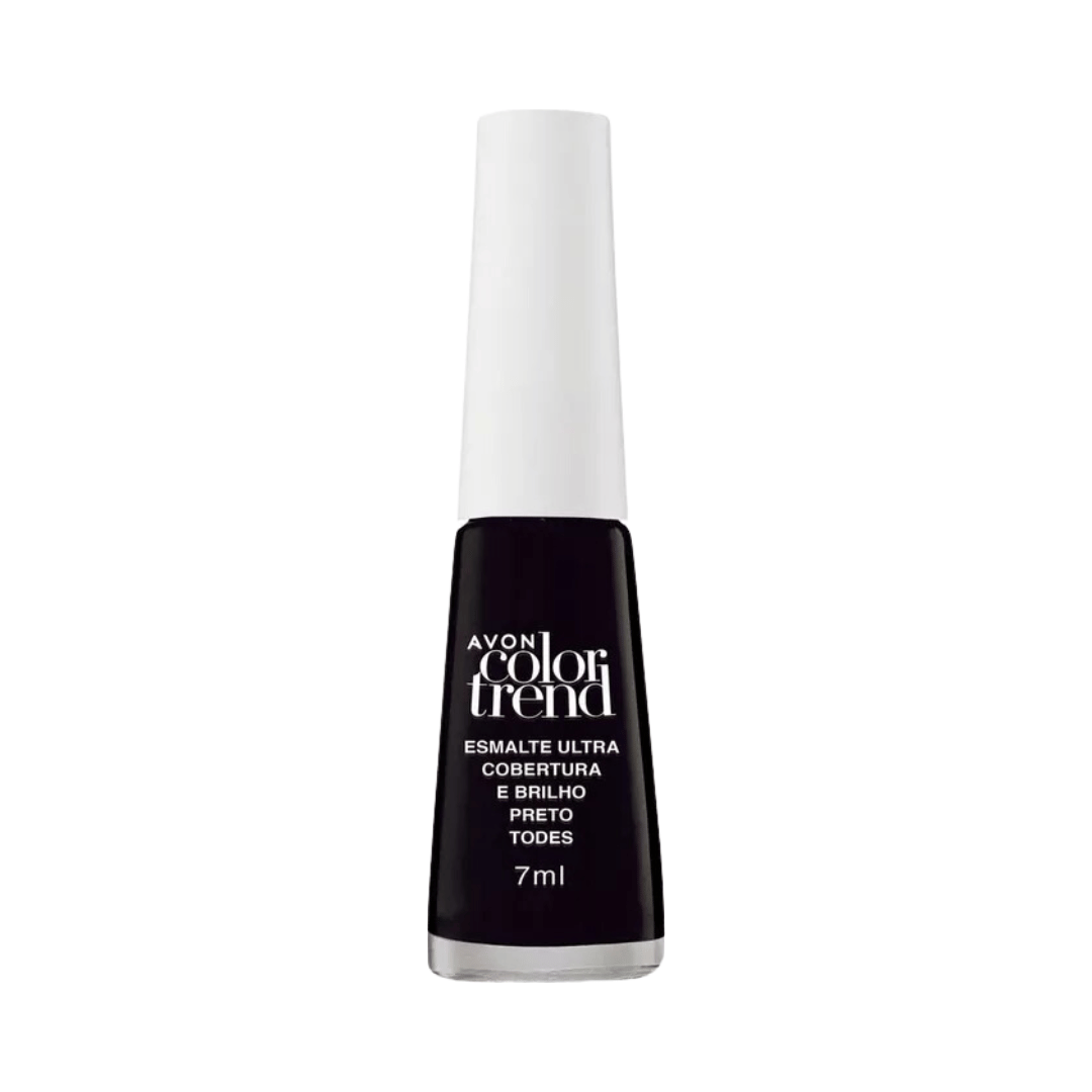 Esmalte Color Trend Ultra Cobertura e Brilho - Preto Todes