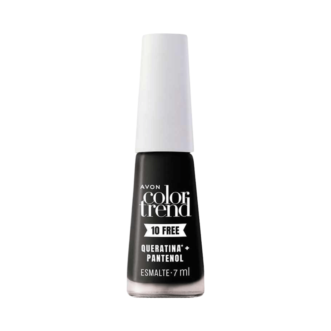 Esmalte Color Trend Ultra Cobertura e Brilho - Preto Noite