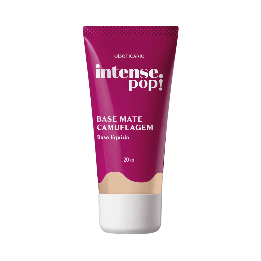 Base Mate Camuflagem Intense Pop! - Cor 100