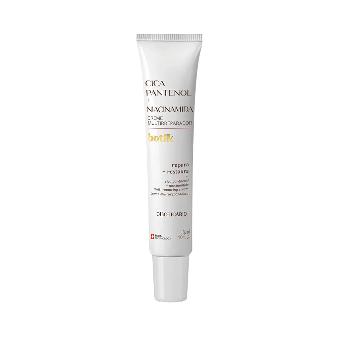 Creme Multirreparador Cica Pantenol + Niacinamida Botik 30ml