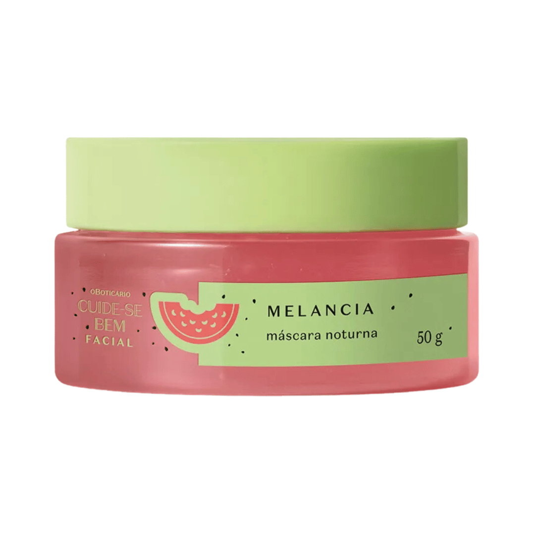 Máscara Facial Noturna Cuide-se Bem Feira Melancia 50g