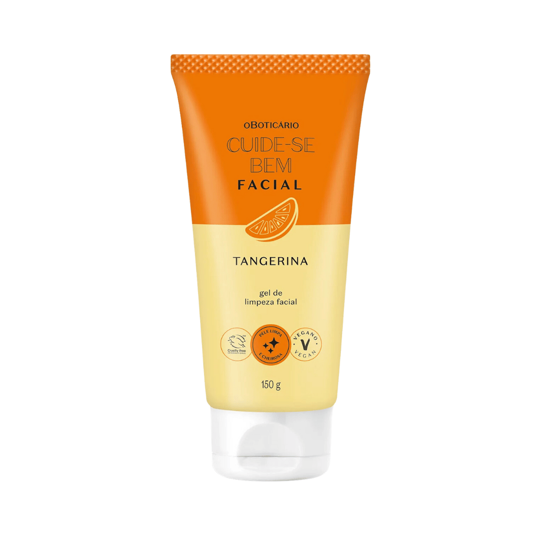 Gel de Limpeza Facial Cuide-se Bem Feira Tangerina 150g