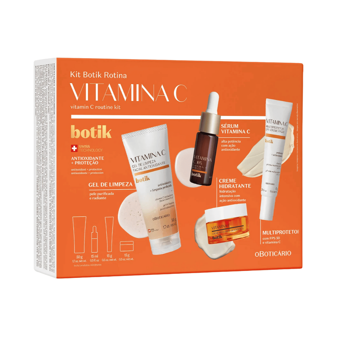 Kit Botik Vitamina C (4 itens)