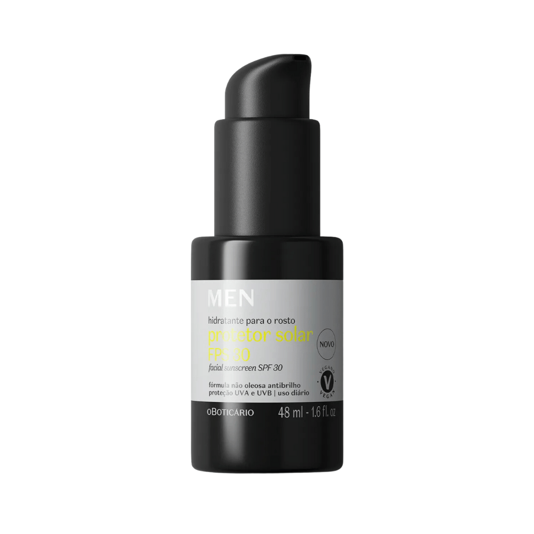 Protetor Solar Hidratante Facial 6 em 1 FPS30 Men 48ml