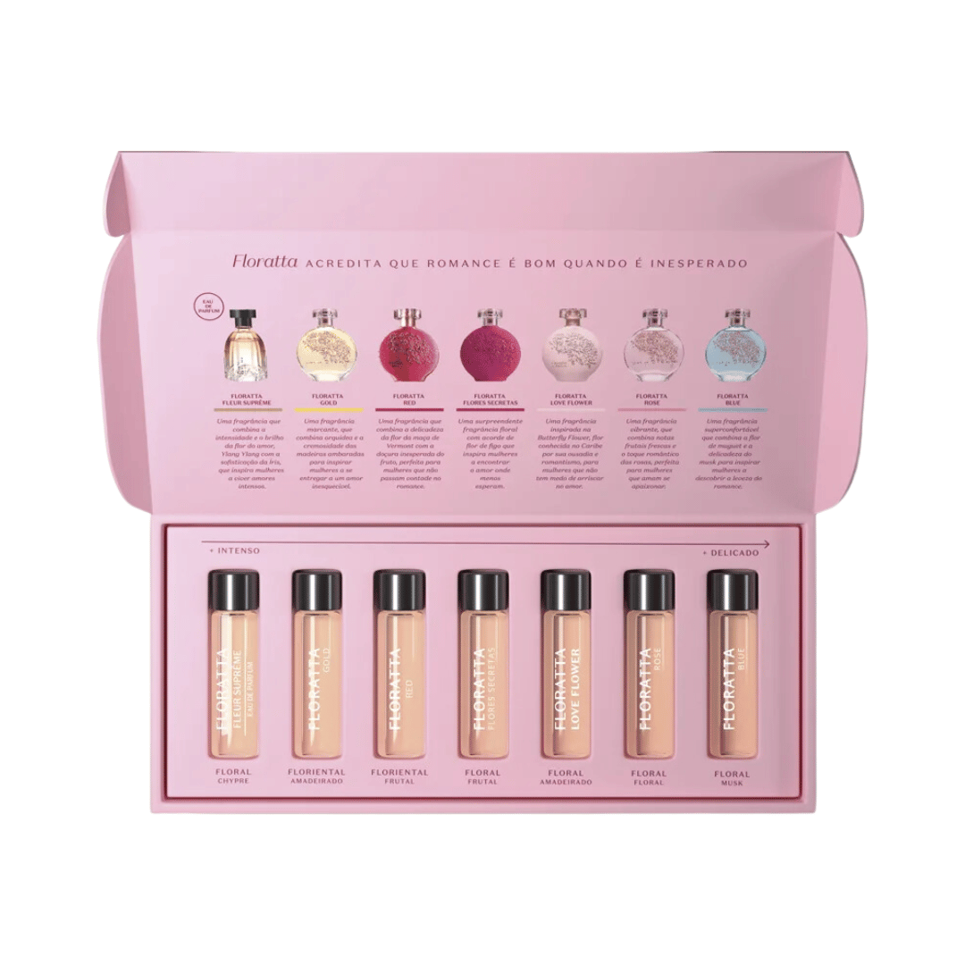 Kit Floratta (7 unidades com 4 ml cada)