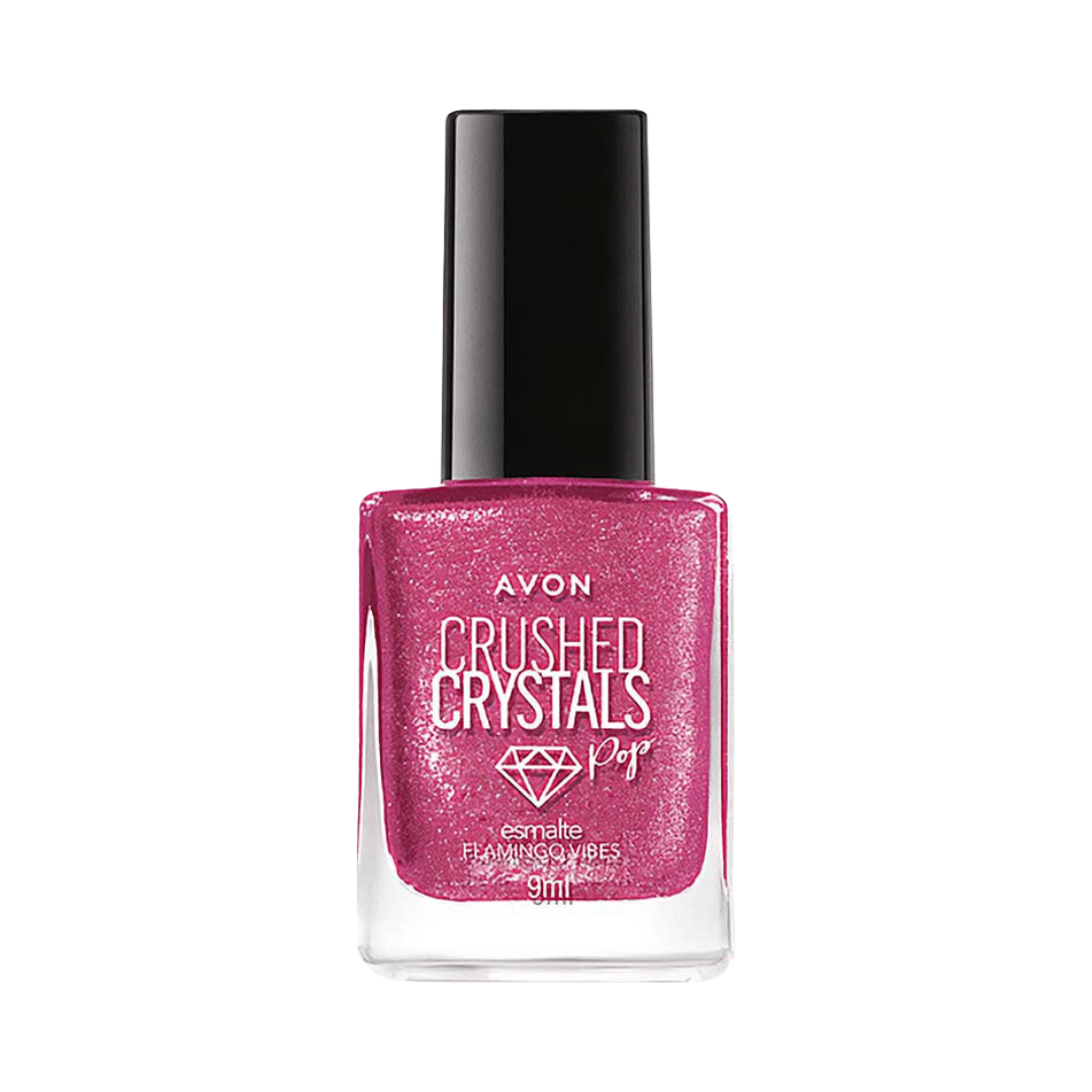 Esmalte Avon Crushed Crystals - Flamingo Vibes