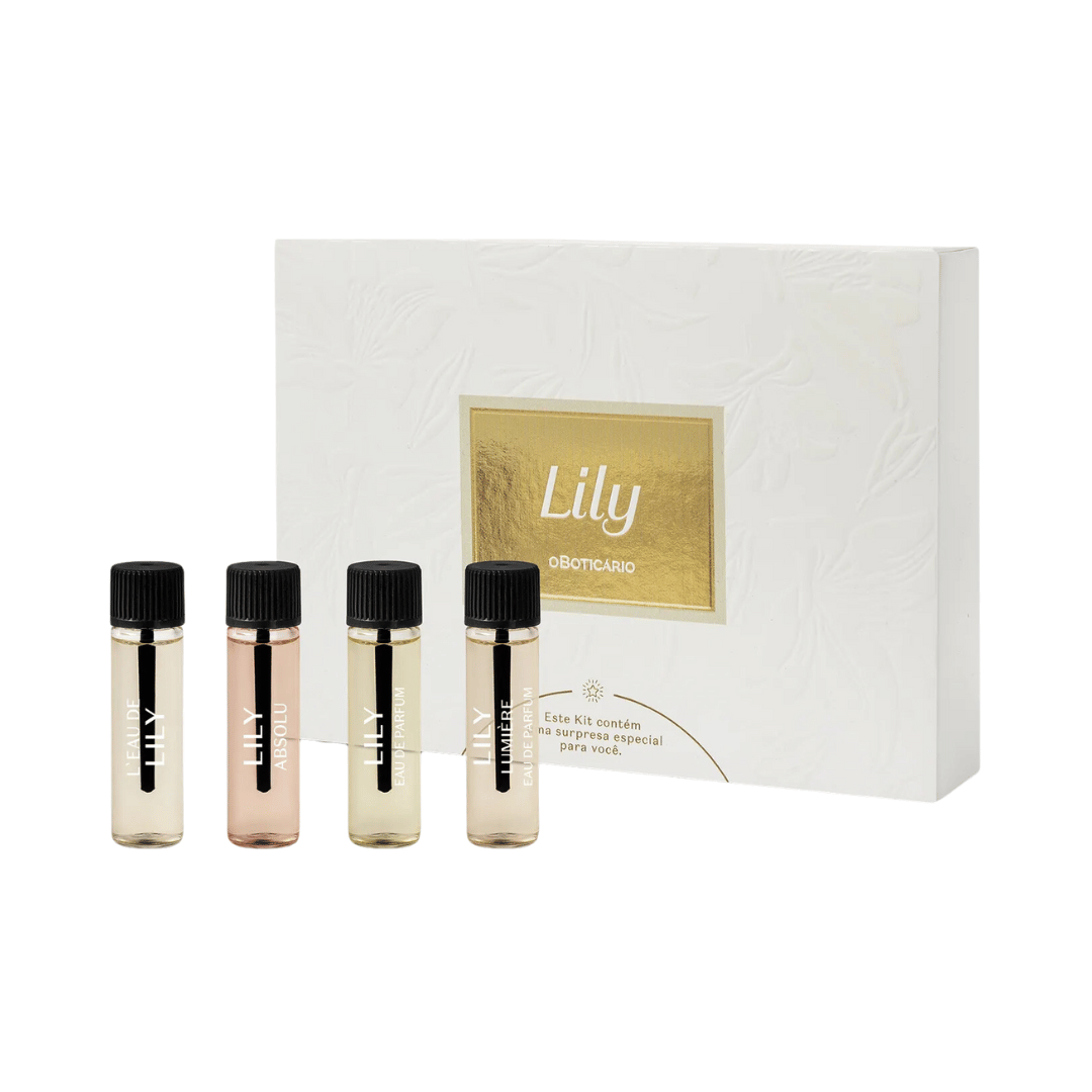 Kit de Experimentação Lily (4ml cada)