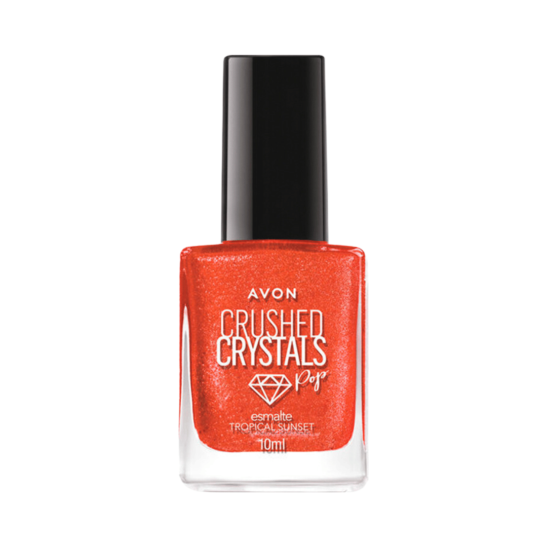 Esmalte Avon Crushed Crystals - Tropical Sunset