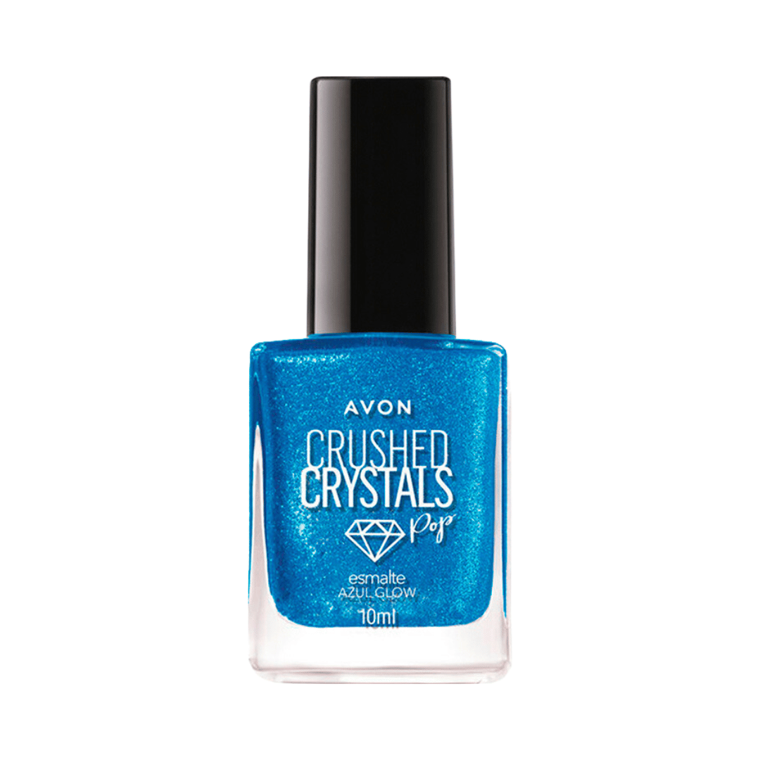 Esmalte Avon Crushed Crystals - Azul Glow